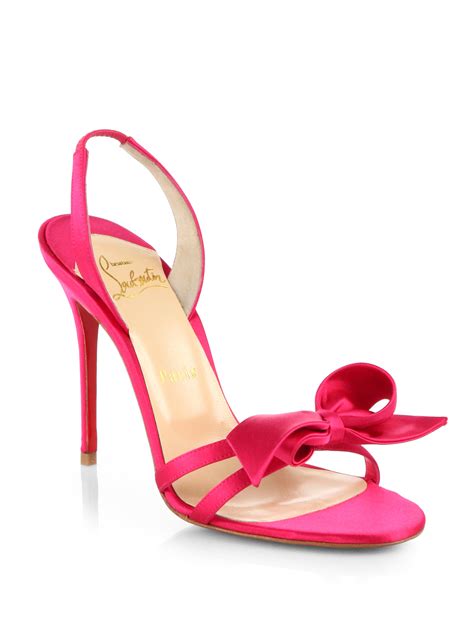 pink louboutin sandals